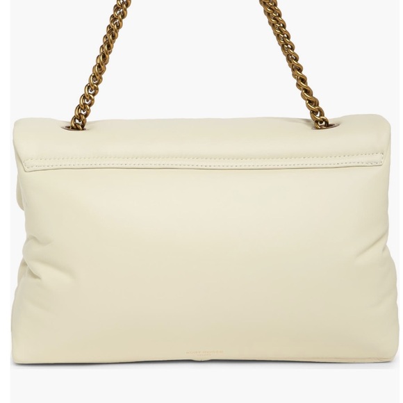 Kurt Geiger London Kew XXL Leather Bag in Cream Retails:$345 Great work bag! - Picture 4 of 6
